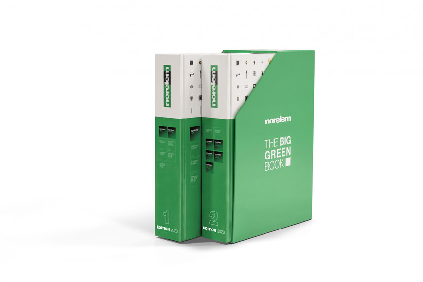 La edición 2020 de THE BIG GREEN BOOK de norelem ofrece ahora 60,000 componentes